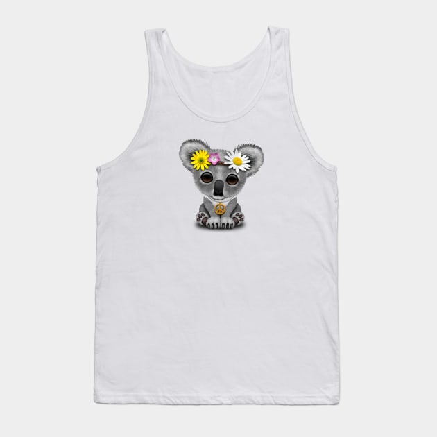 Cute Baby Koala Hippie Tank Top by jeffbartels